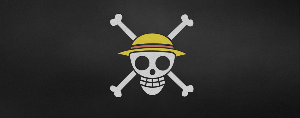 Bandera pirata de una pieza